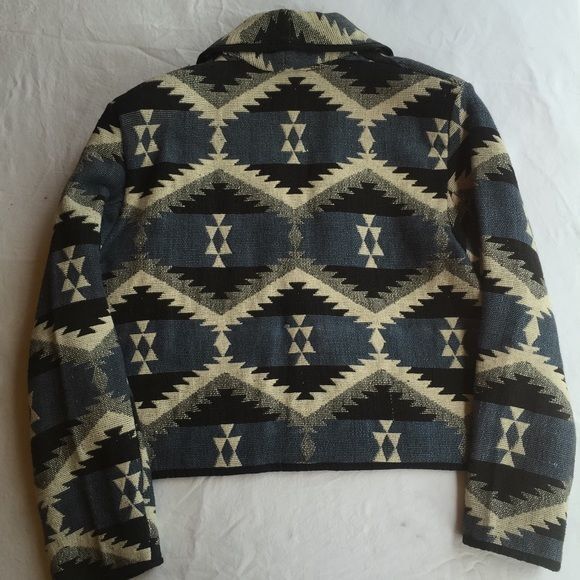$ALE! $ALE! Vintage Aztec cropped jacket - Picture 4 of 4